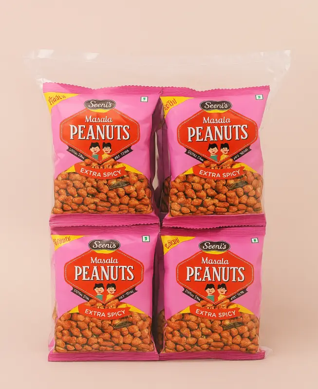 Seenis Masala Peanuts 20Rs ( Pack of 12)