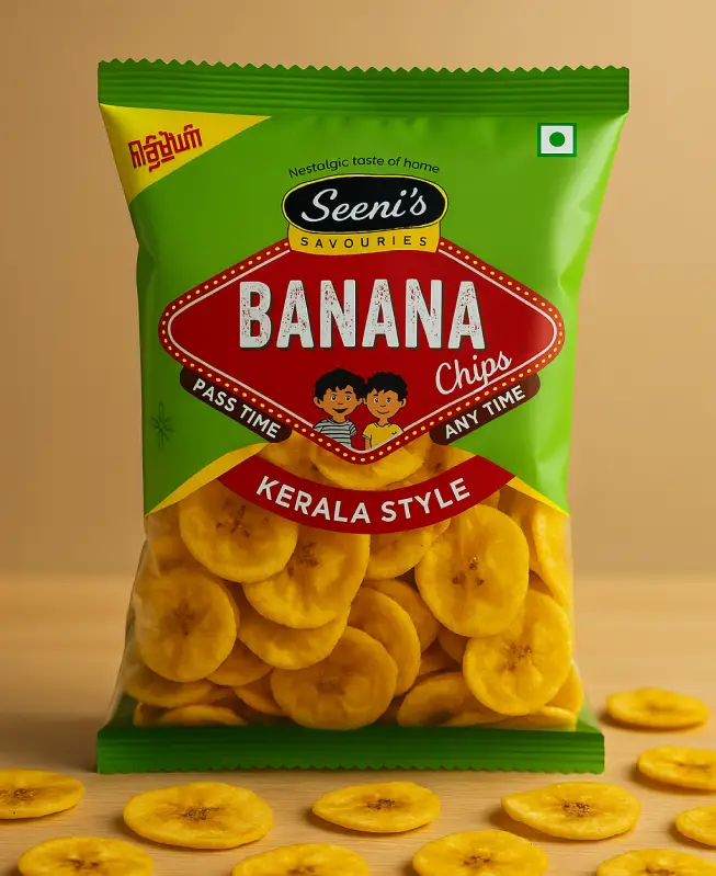 Seenis Banana Chips 20Rs ( Pack of 12)