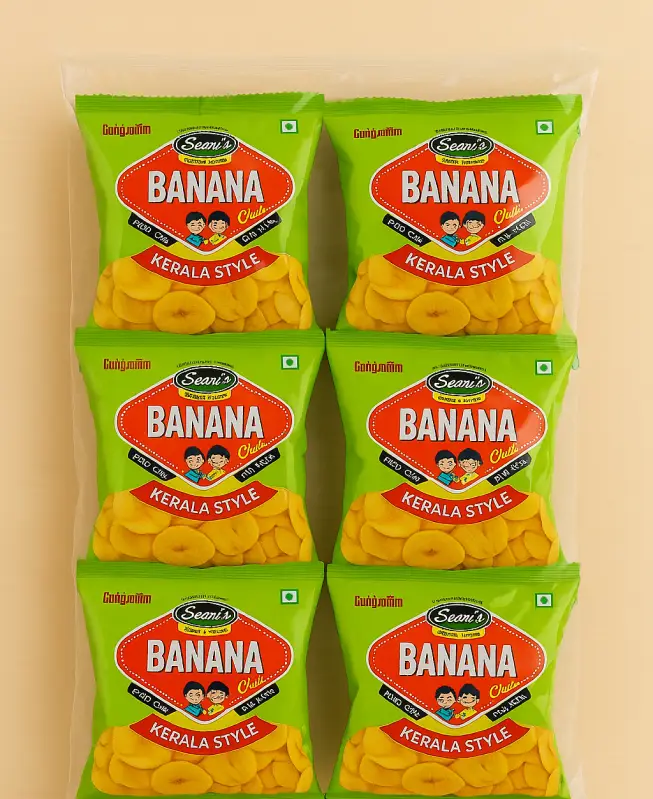Seenis Banana Chips 20Rs ( Pack of 12)