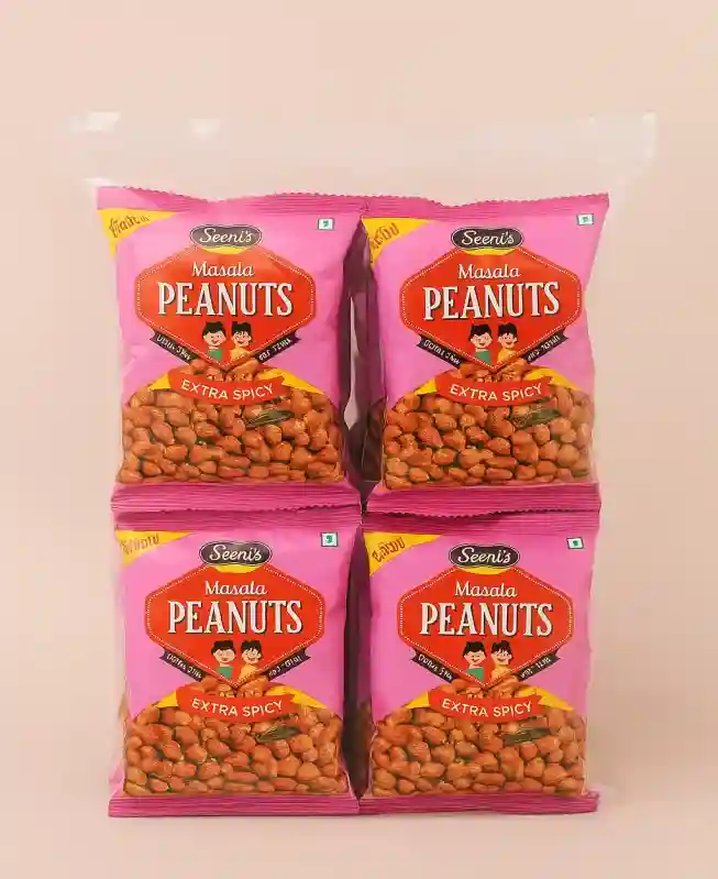 Seenis Masala Peanuts 20Rs ( Pack of 12)