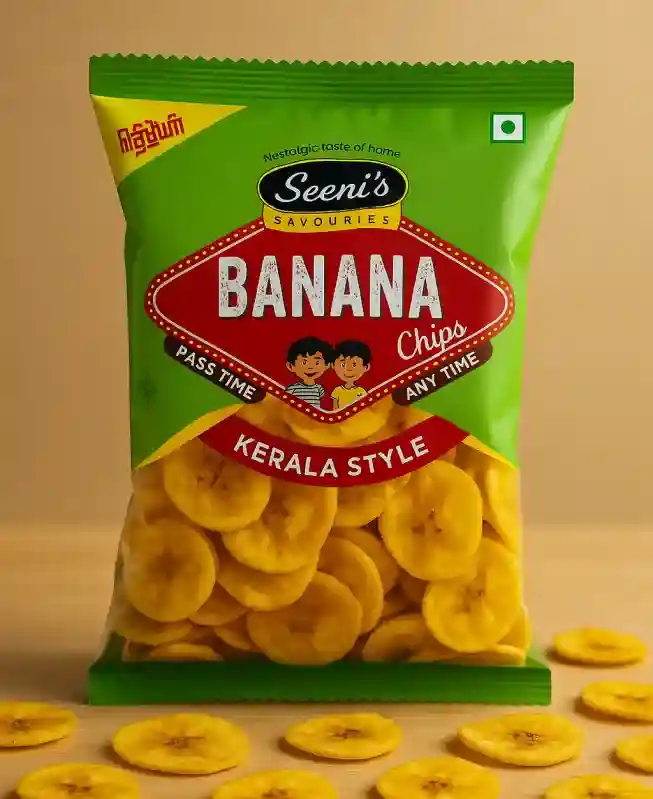 Seenis Banana Chips 20Rs ( Pack of 12)