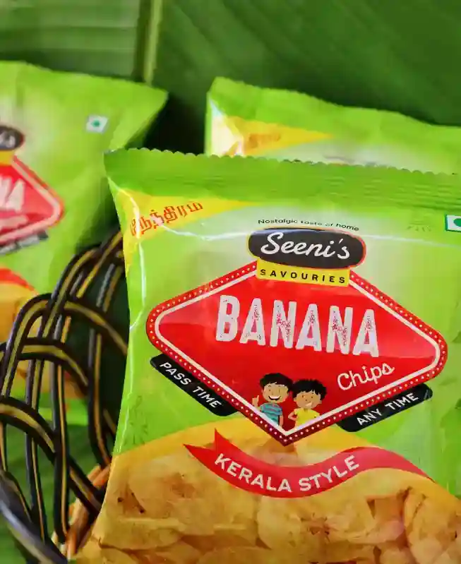 Seenis Banana Chips 200gms ( Pack of 2)