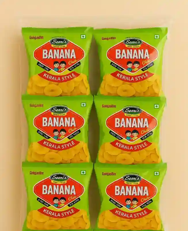 Seenis Banana Chips 200gms ( Pack of 2)