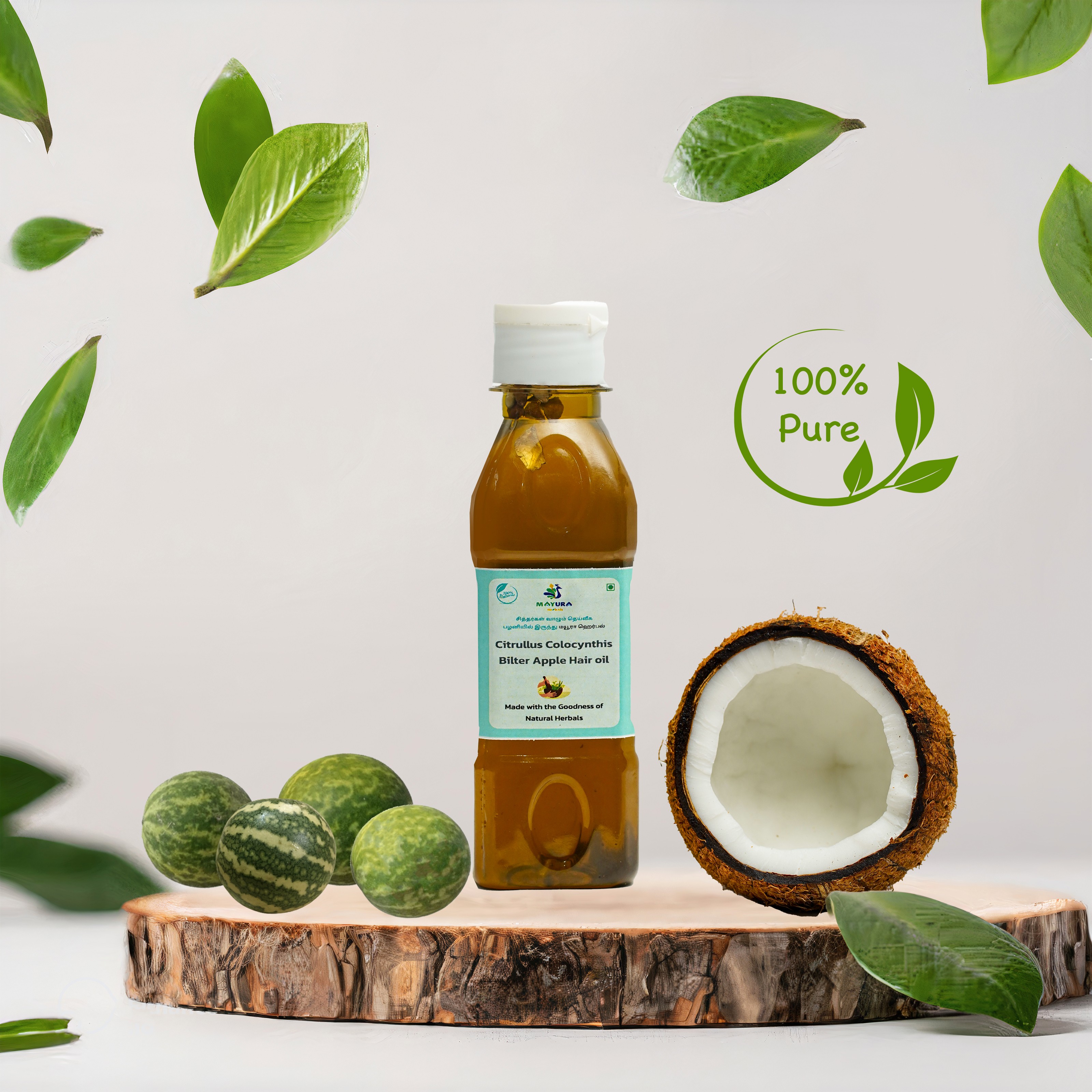 Citrullus Colocynthis,Bilter Apple Hair Oil-200 ML