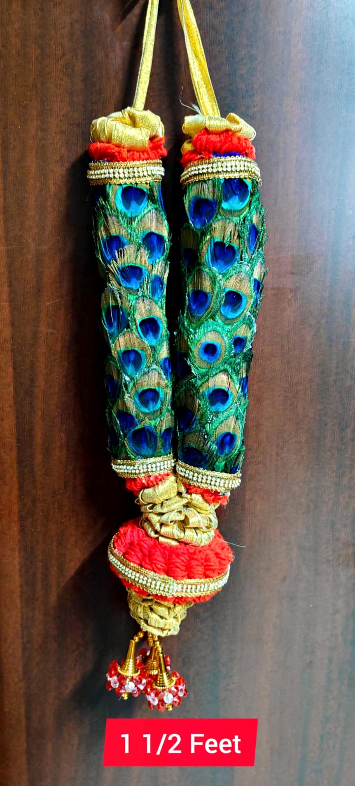 Peacock Garland (1 ½ Feet)