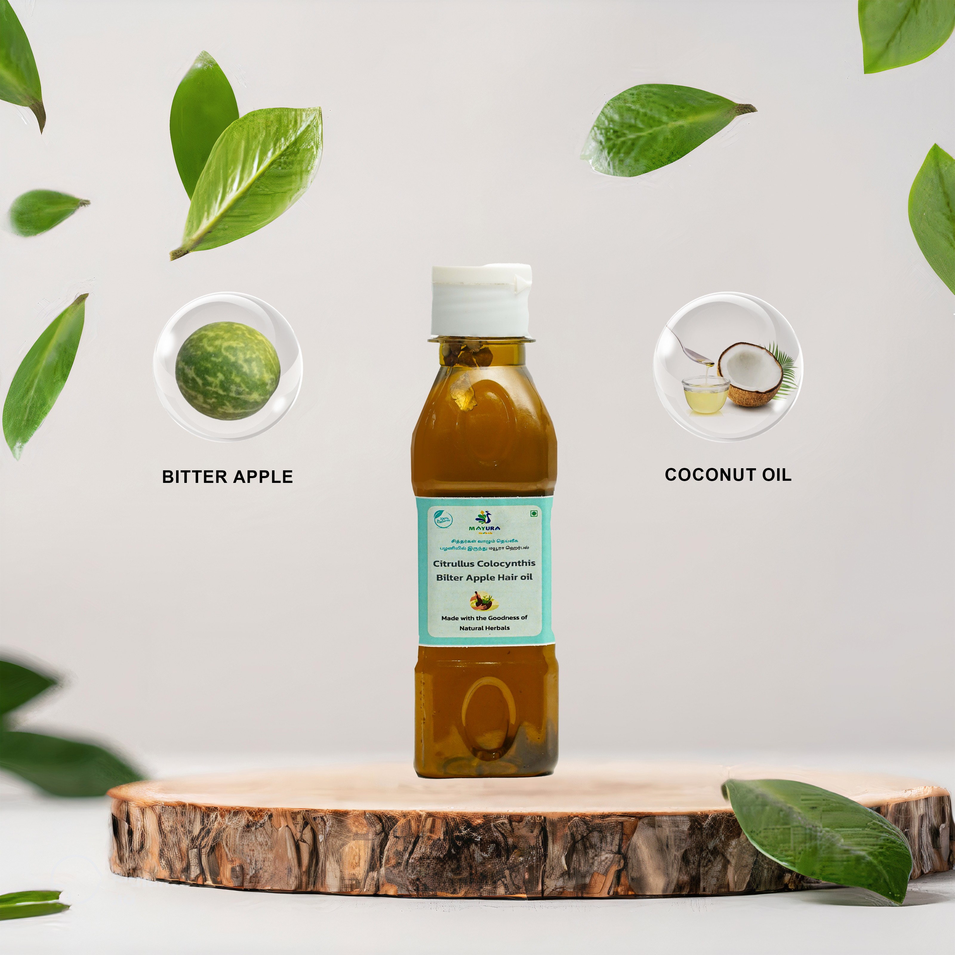 Citrullus Colocynthis,Bilter Apple Hair Oil-200 ML