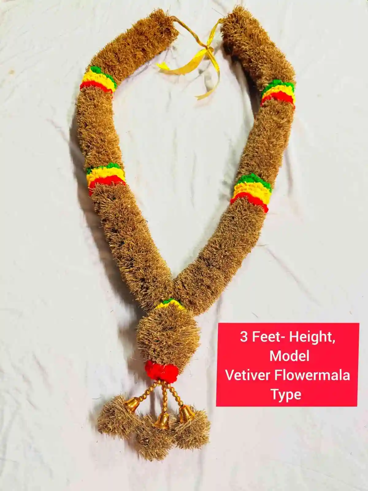 Vetiver Garland – Flower Malai Style ( 3 Feet / 36-38 Inches ) 1 Kg