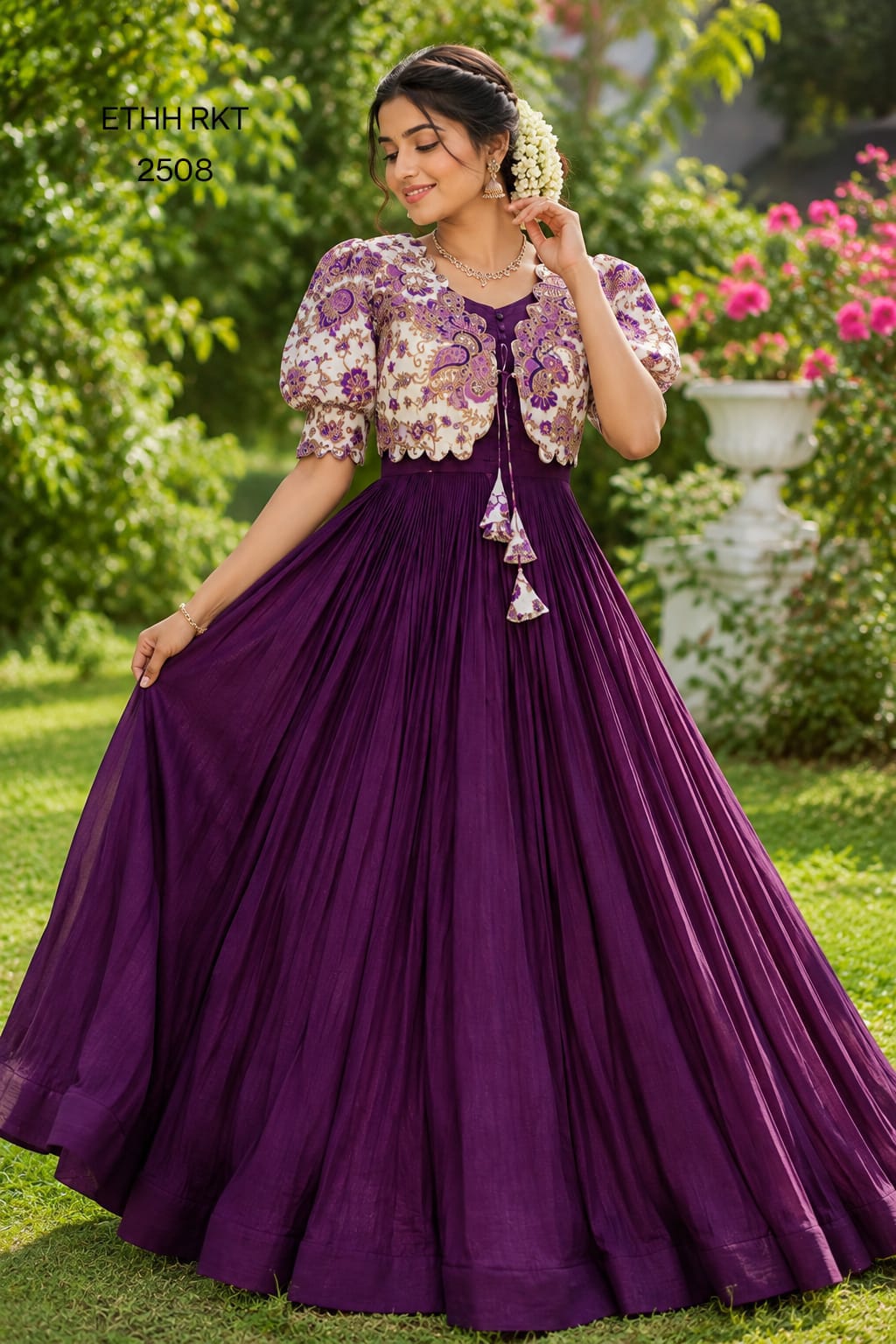 Royal Garden Duo Gown-Coat Set (RGD02)