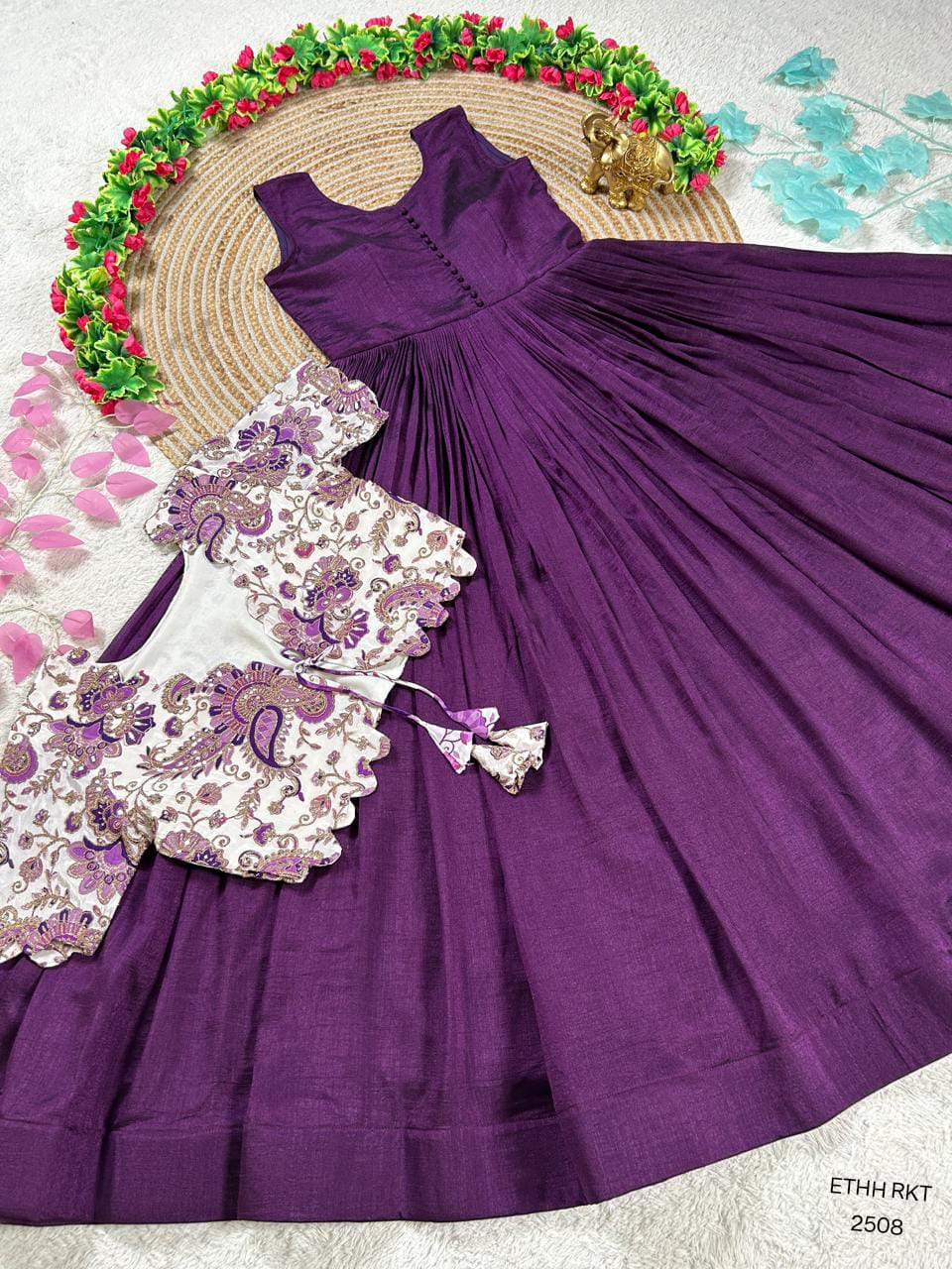Royal Garden Duo Gown-Coat Set (RGD02)