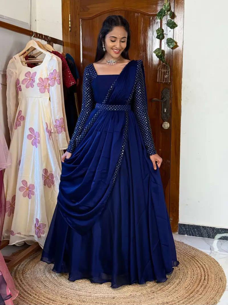 Exquisite Sparkling Anarkali (ESB01)