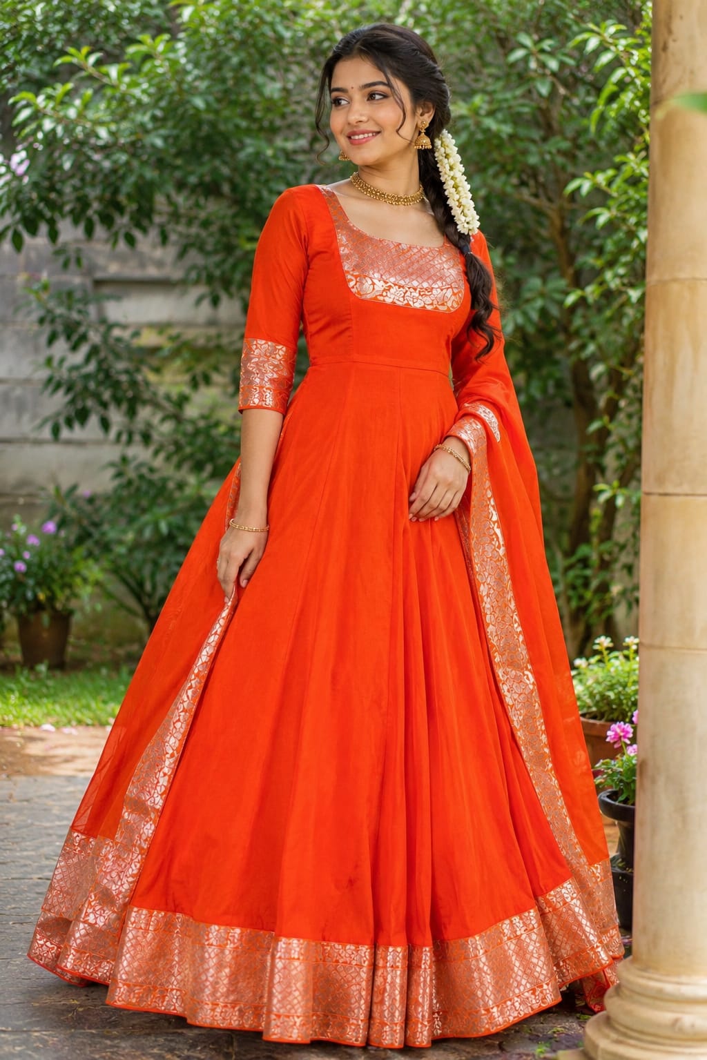 ROYAL TRIO CONTRAST GOWN (RTC03)