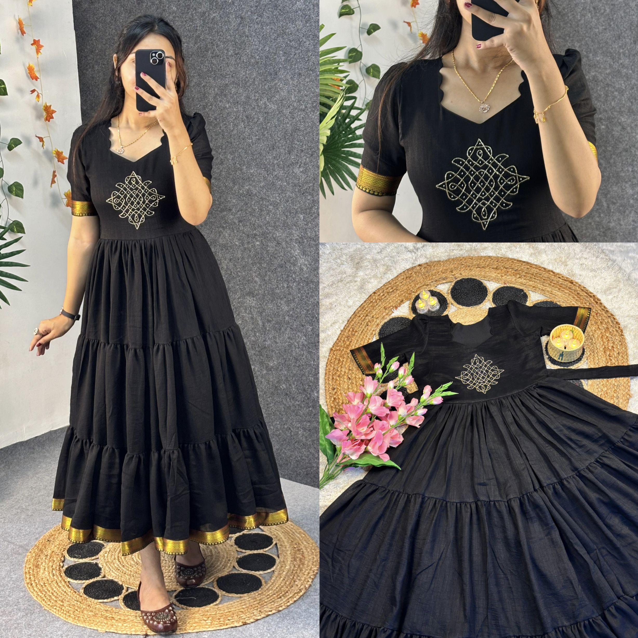 Three Tierd Gown ( VTT01)