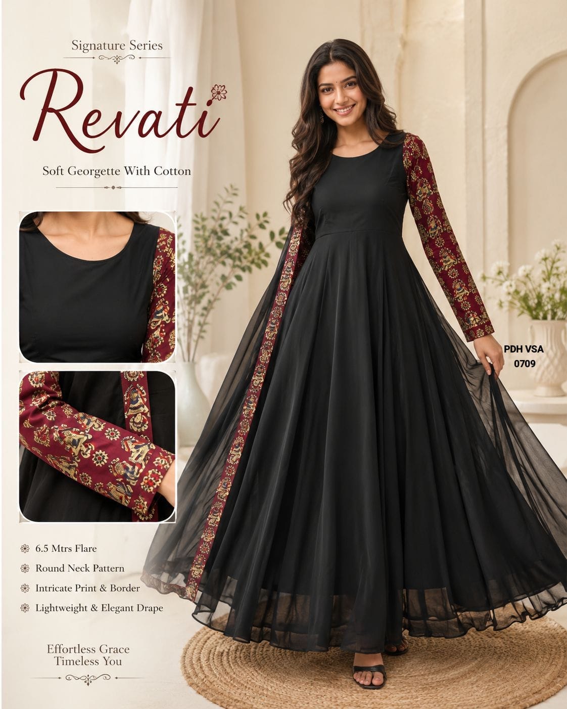Black Anarkali ( BAG03)