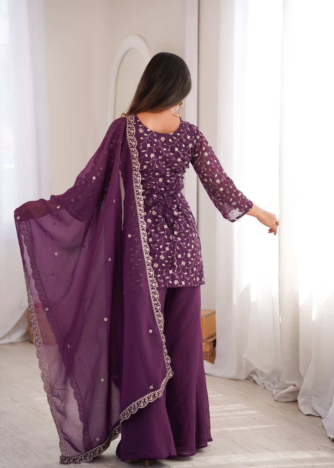 Designer Bell Bottom 3 piece suit (BB01)