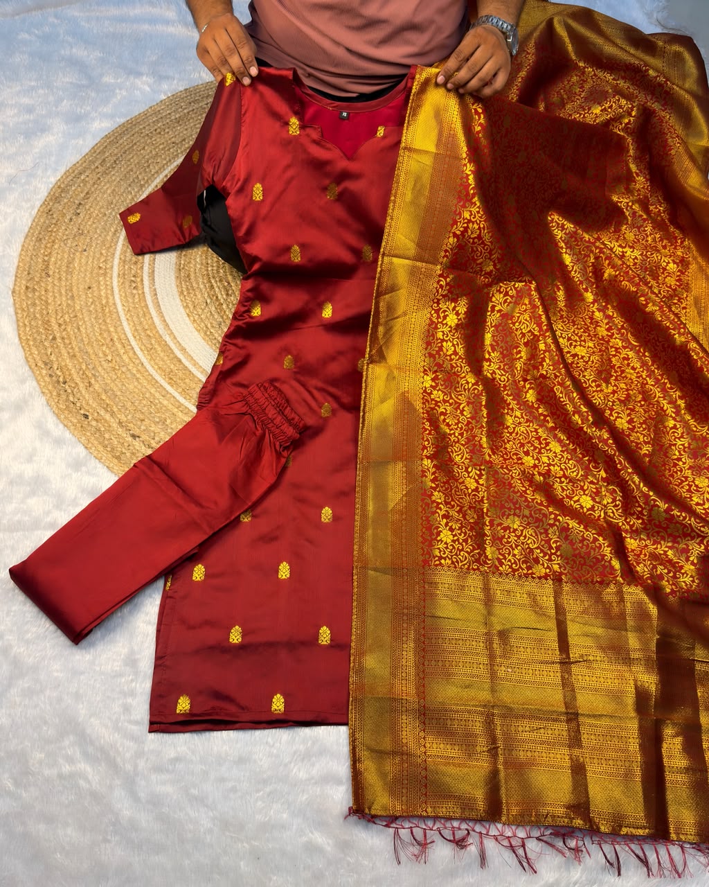 Banarasi Grand Kurti Set (BK03)
