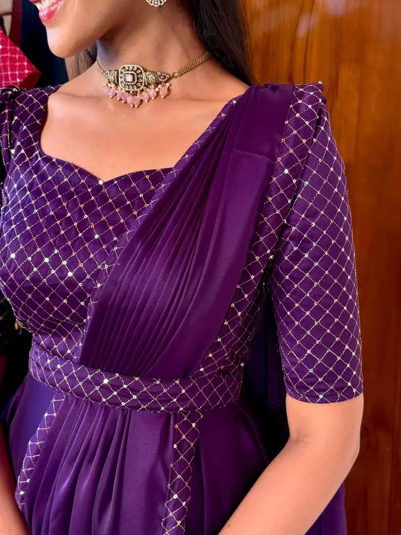 Exquisite Sparkling Anarkali (ESA04)