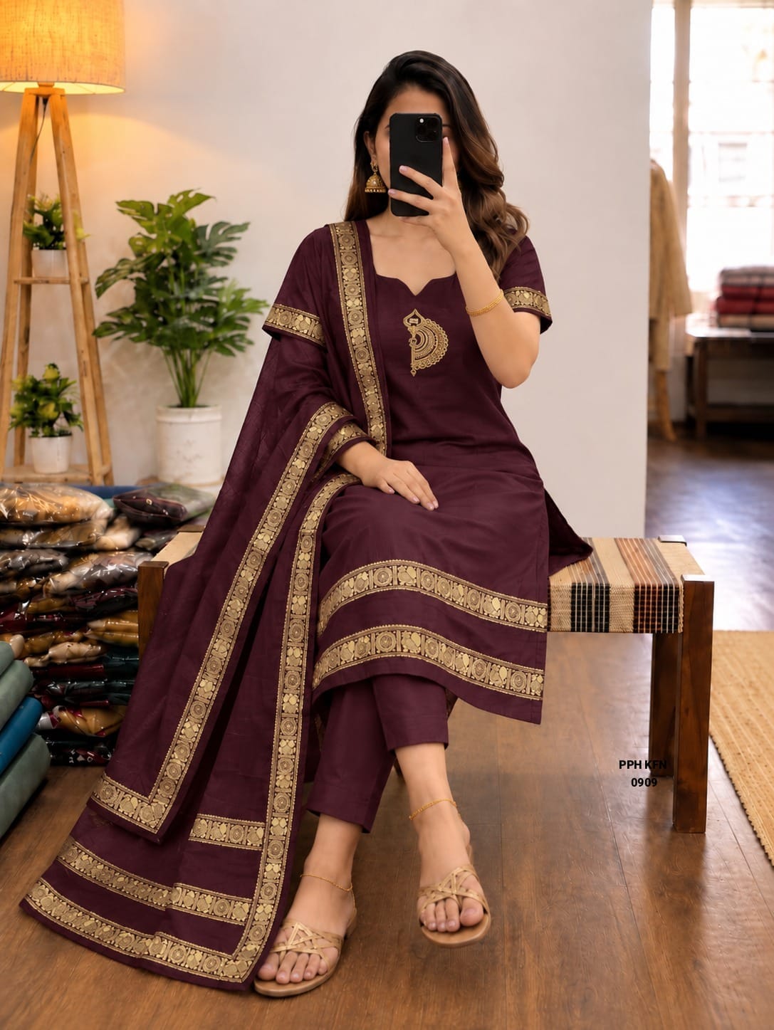 Silk Kurti ( M4)