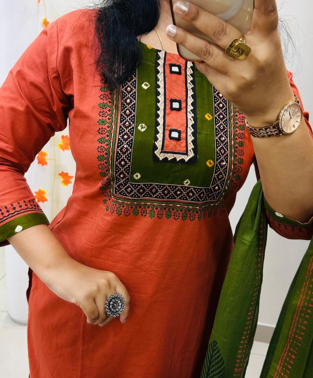 PREMIUM RICH DHABU COTTON SUIT (PK04)