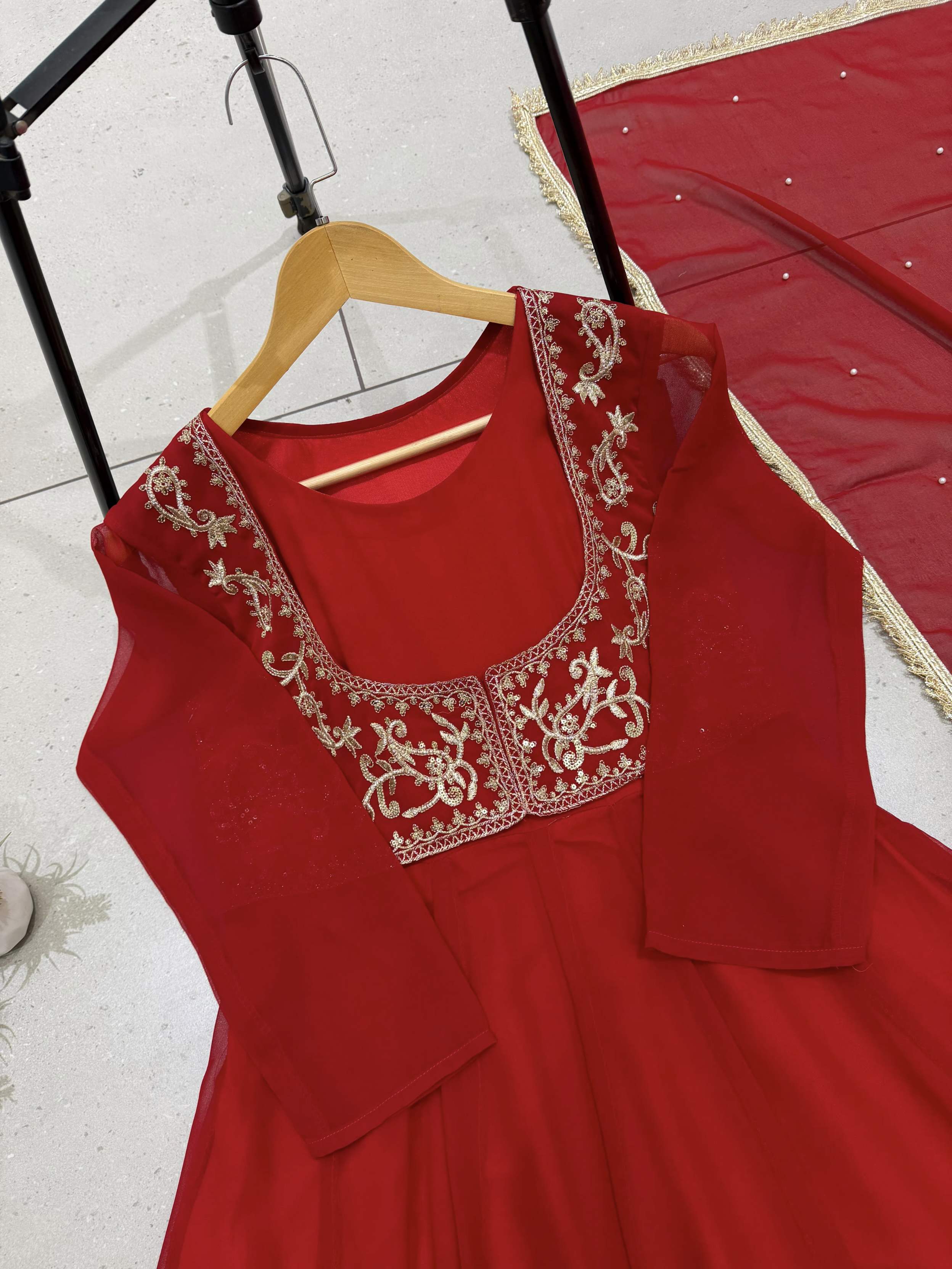 Anarkali Red (KA01)