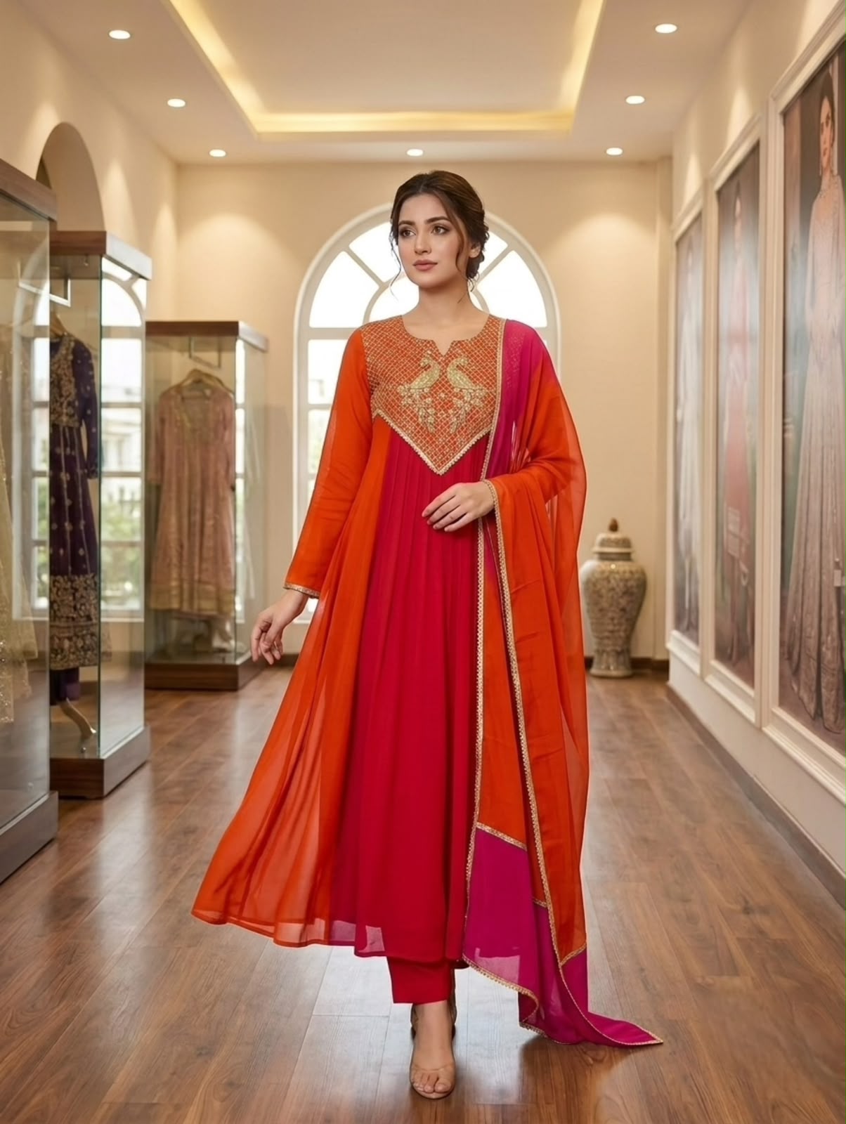 MUL CHANDERI GRAND SET ( MGS03)