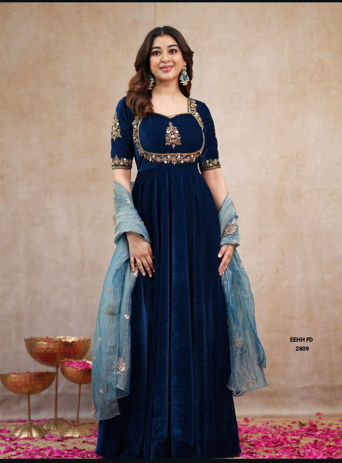 Velvet Anarkali ( VAG01)