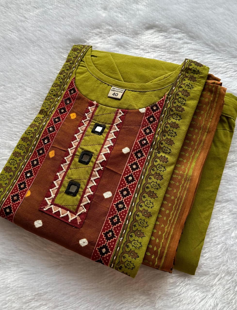 PREMIUM RICH DHABU COTTON SUIT (PK05)