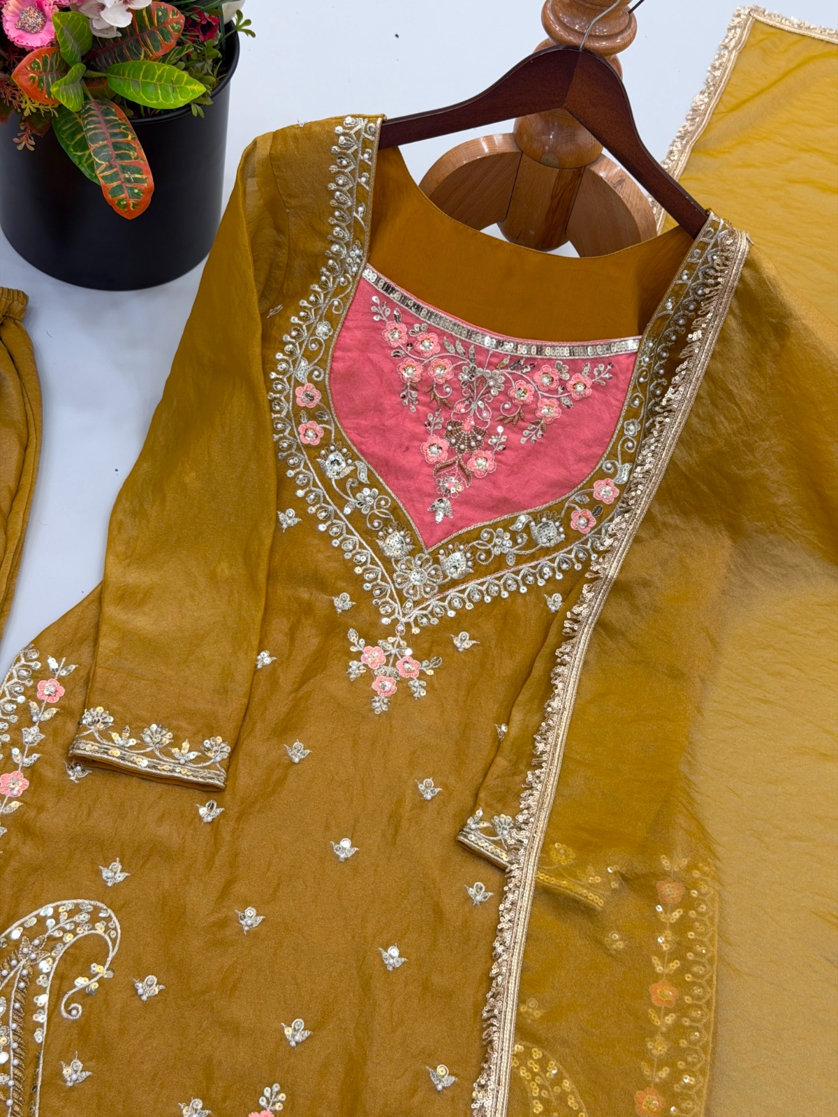 Embroidery Sequence Sharara Set (ES02)