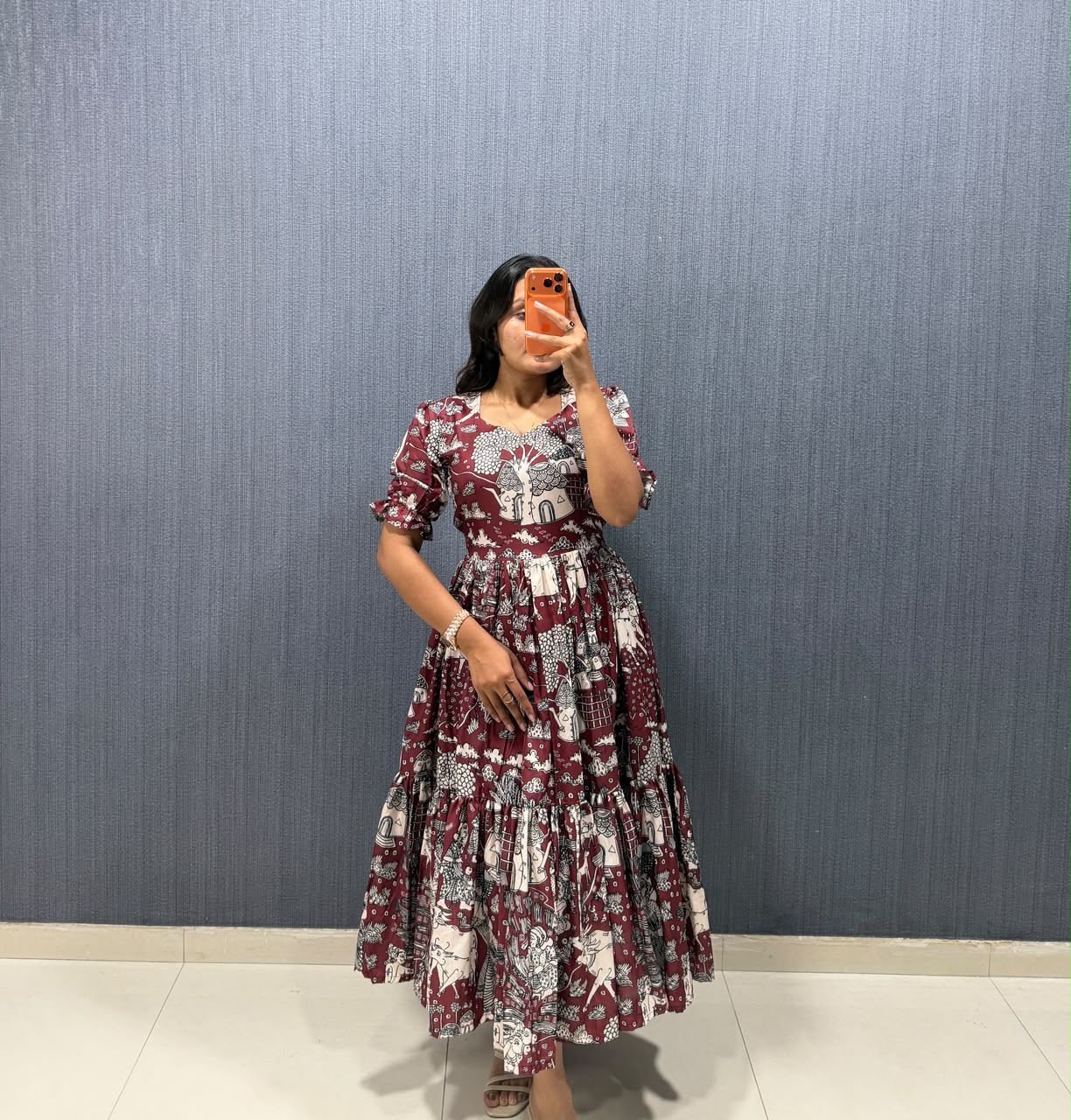 Muslin fabric frock (MF02)