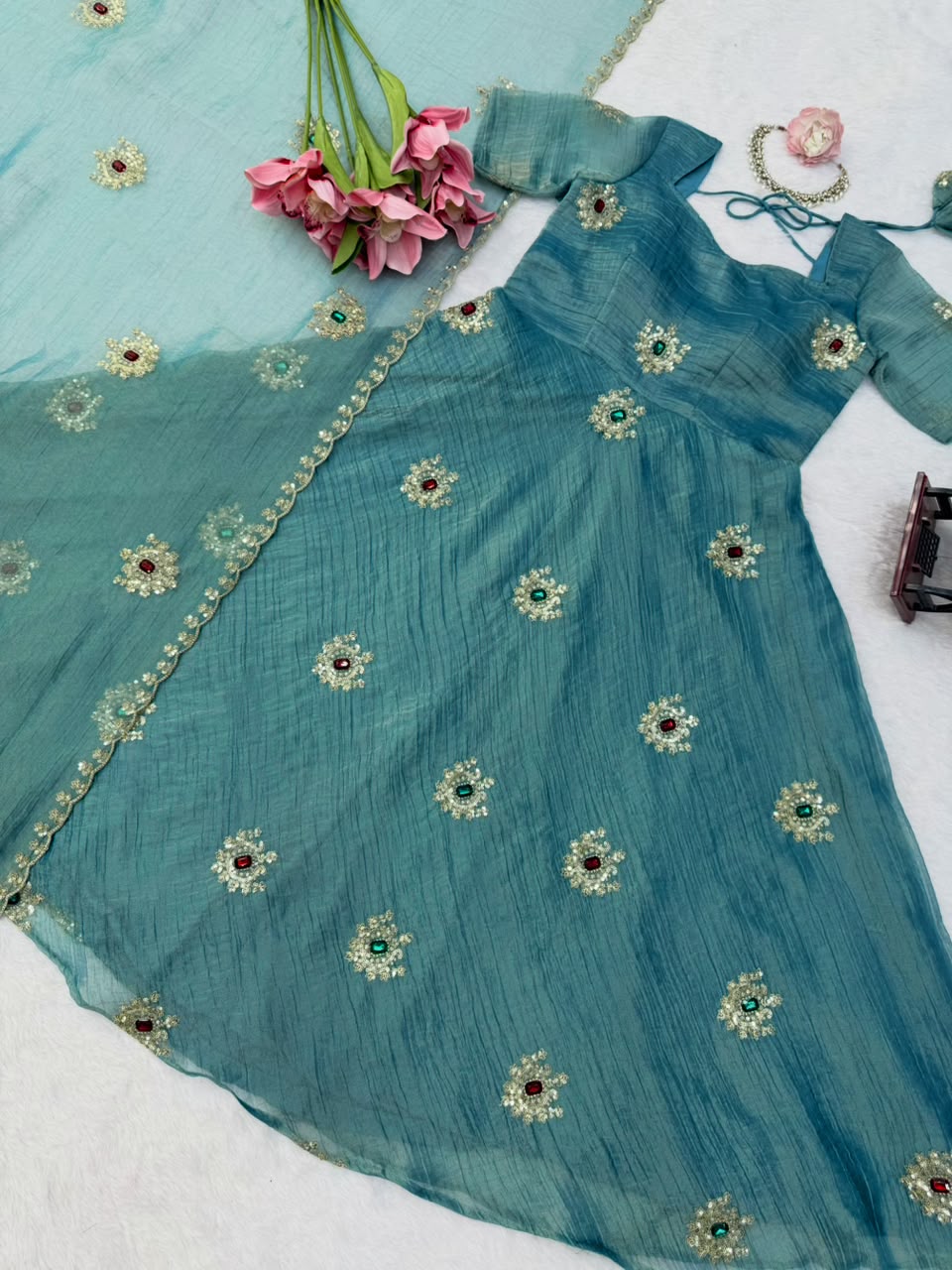 Stone work Salsa silk maxy (sky2)