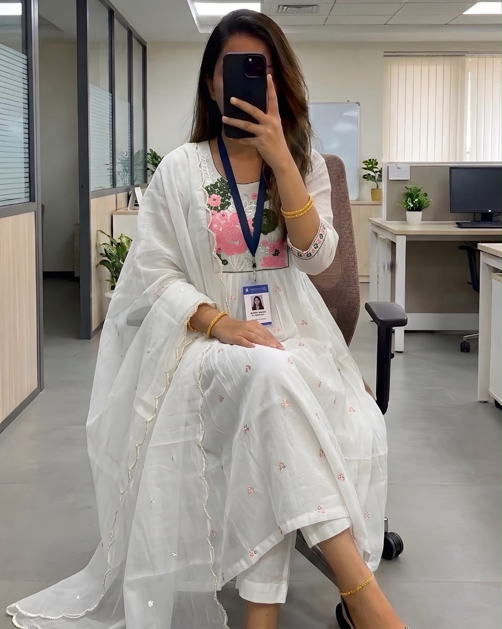 Soft Mul chanderi 3 pcs set (MC06)