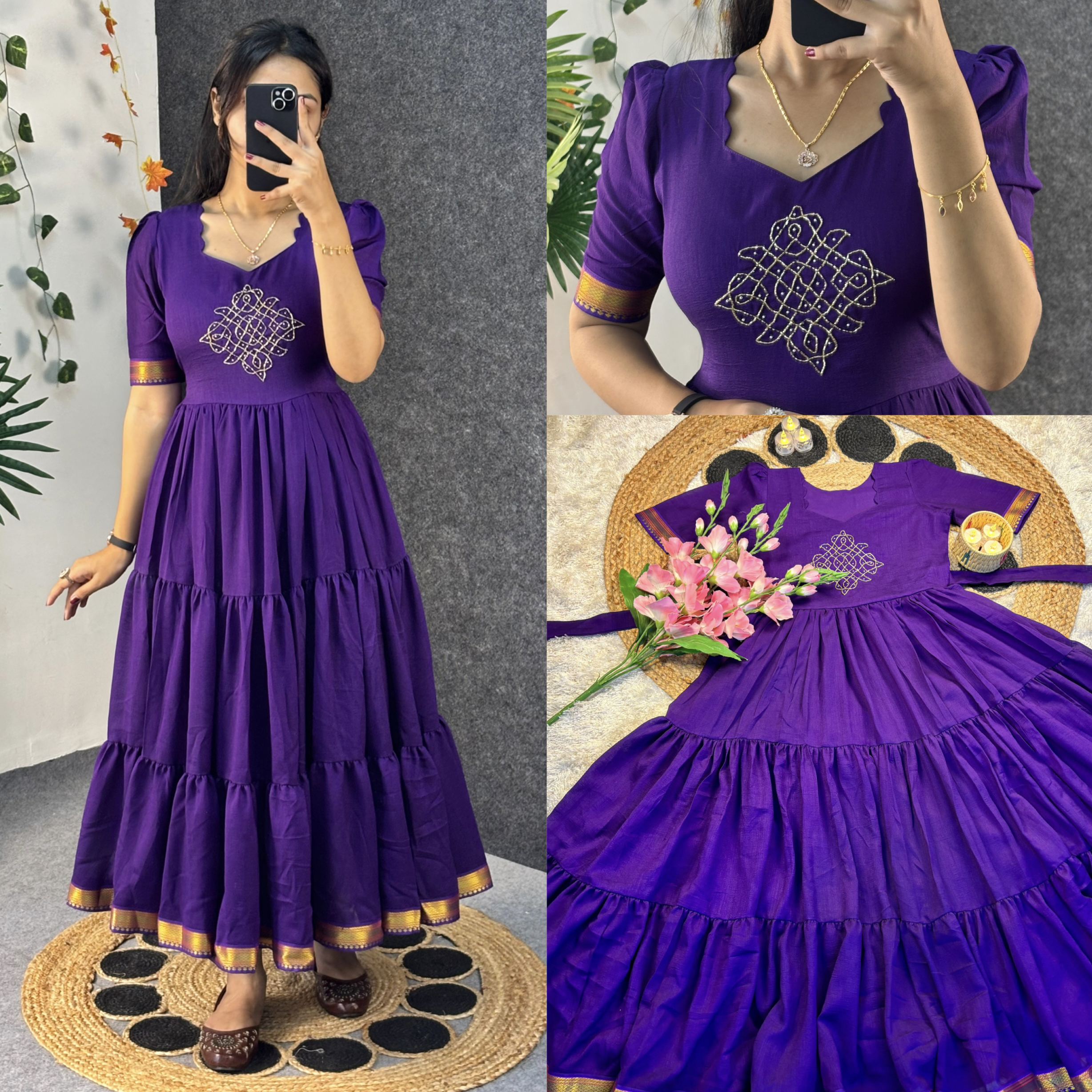 Three Tierd Gown ( VTT03)