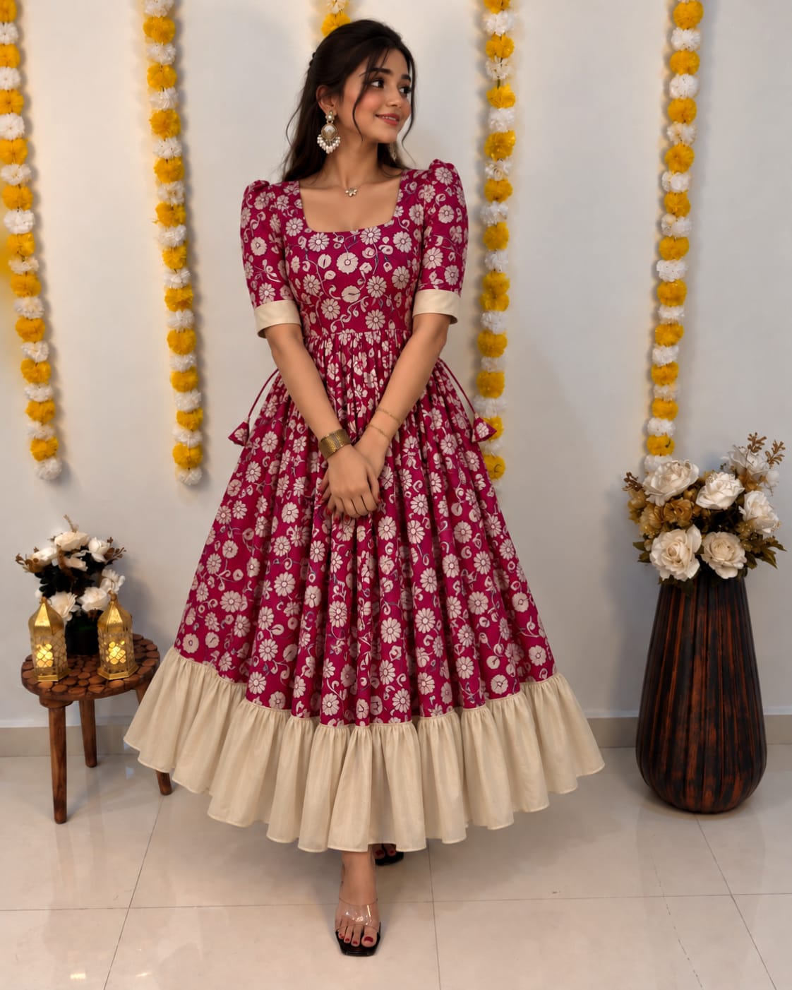 Kalamkari Frocks (KK1)