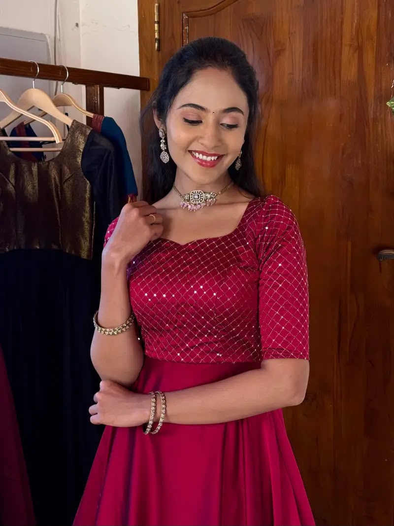 Exquisite Sparkling Anarkali (ESA02)