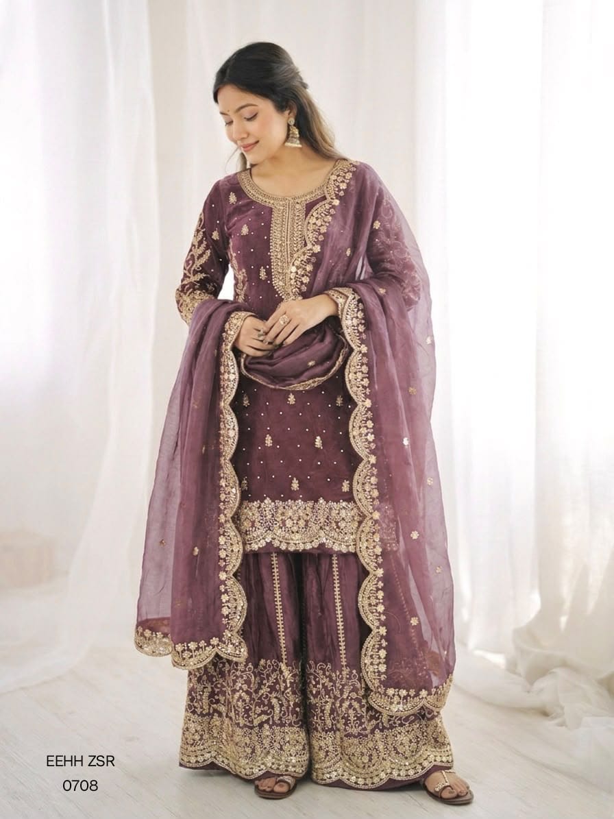 Women’s Ethnic Wear Sharara Set (SH07)