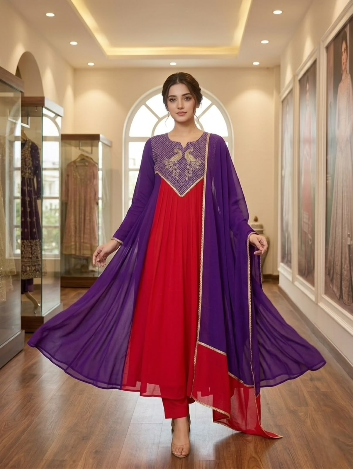 MUL CHANDERI GRAND SET ( MGS02)