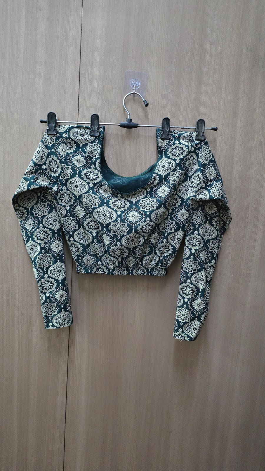 Full Sleeve Strachable kalamkari blouse (BL01)
