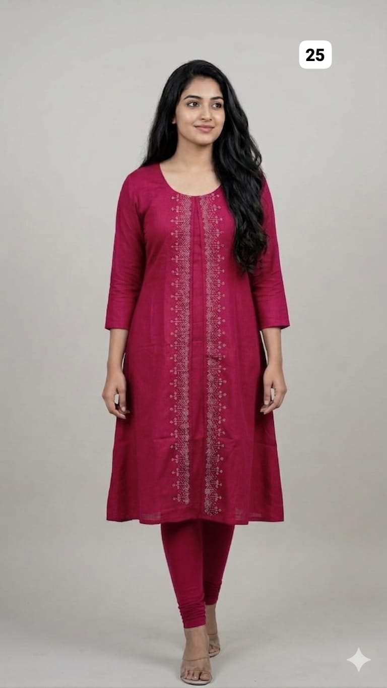 Georgette sequence kurti 25