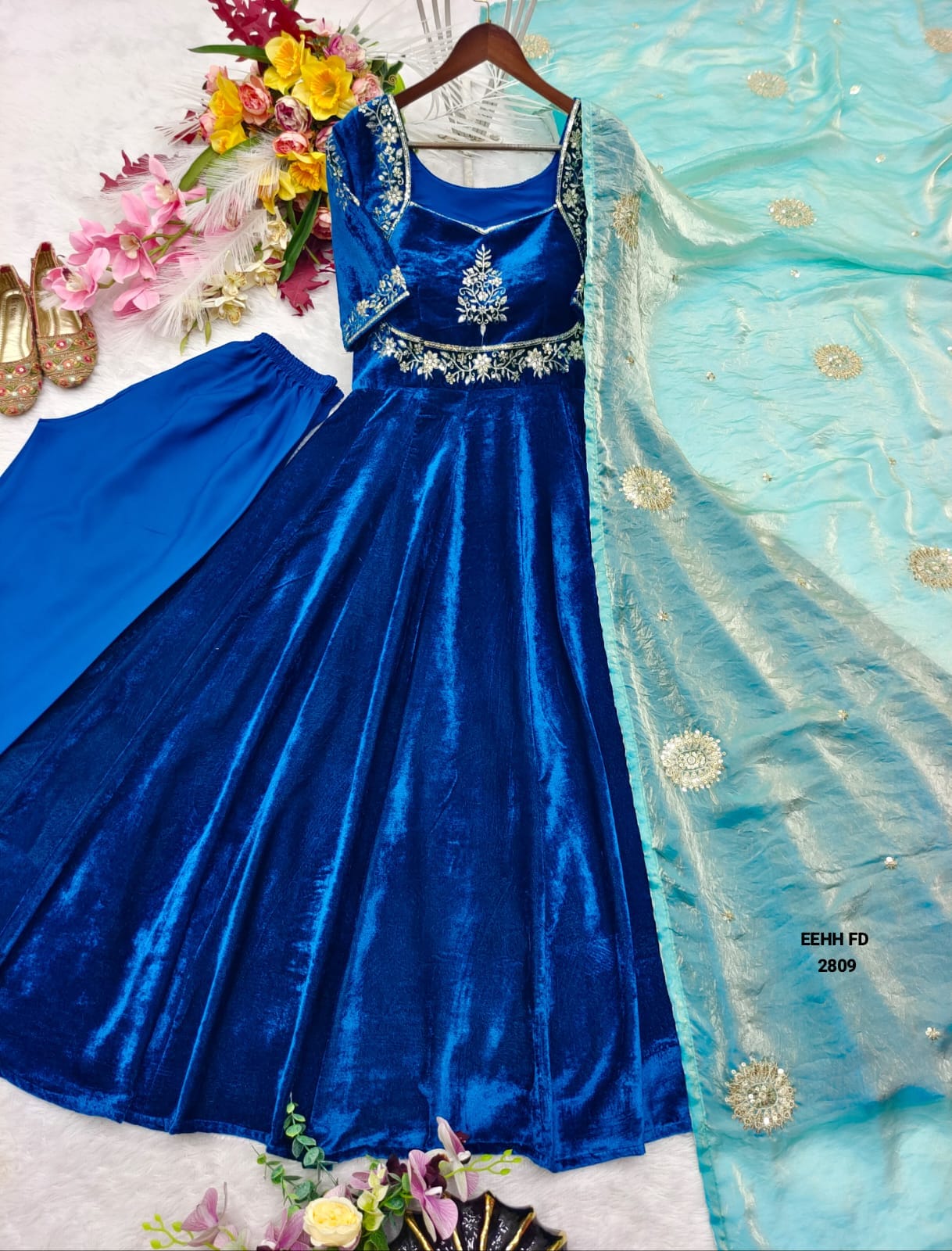 Velvet Anarkali ( VAG01)