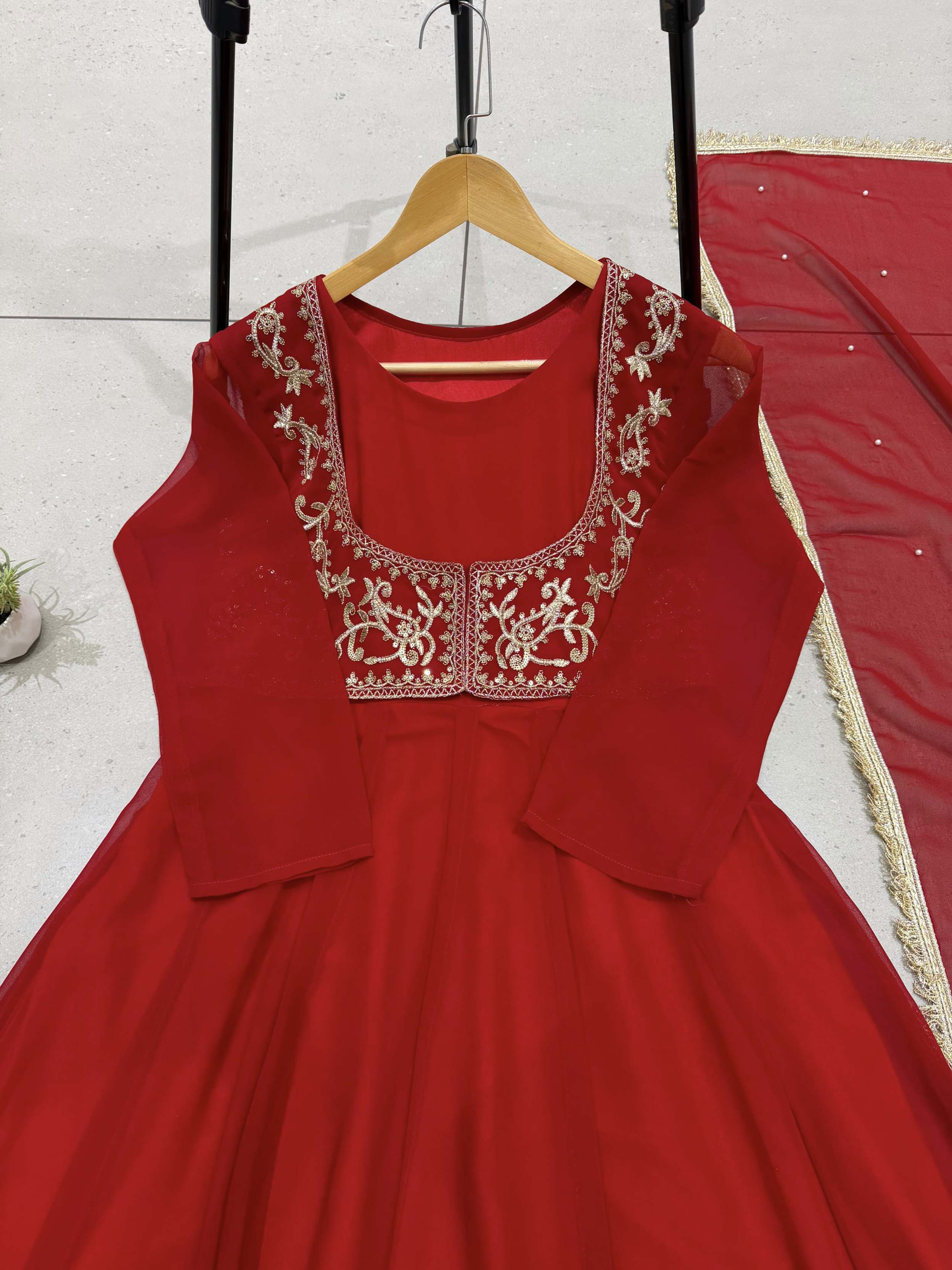 Anarkali Red (KA01)