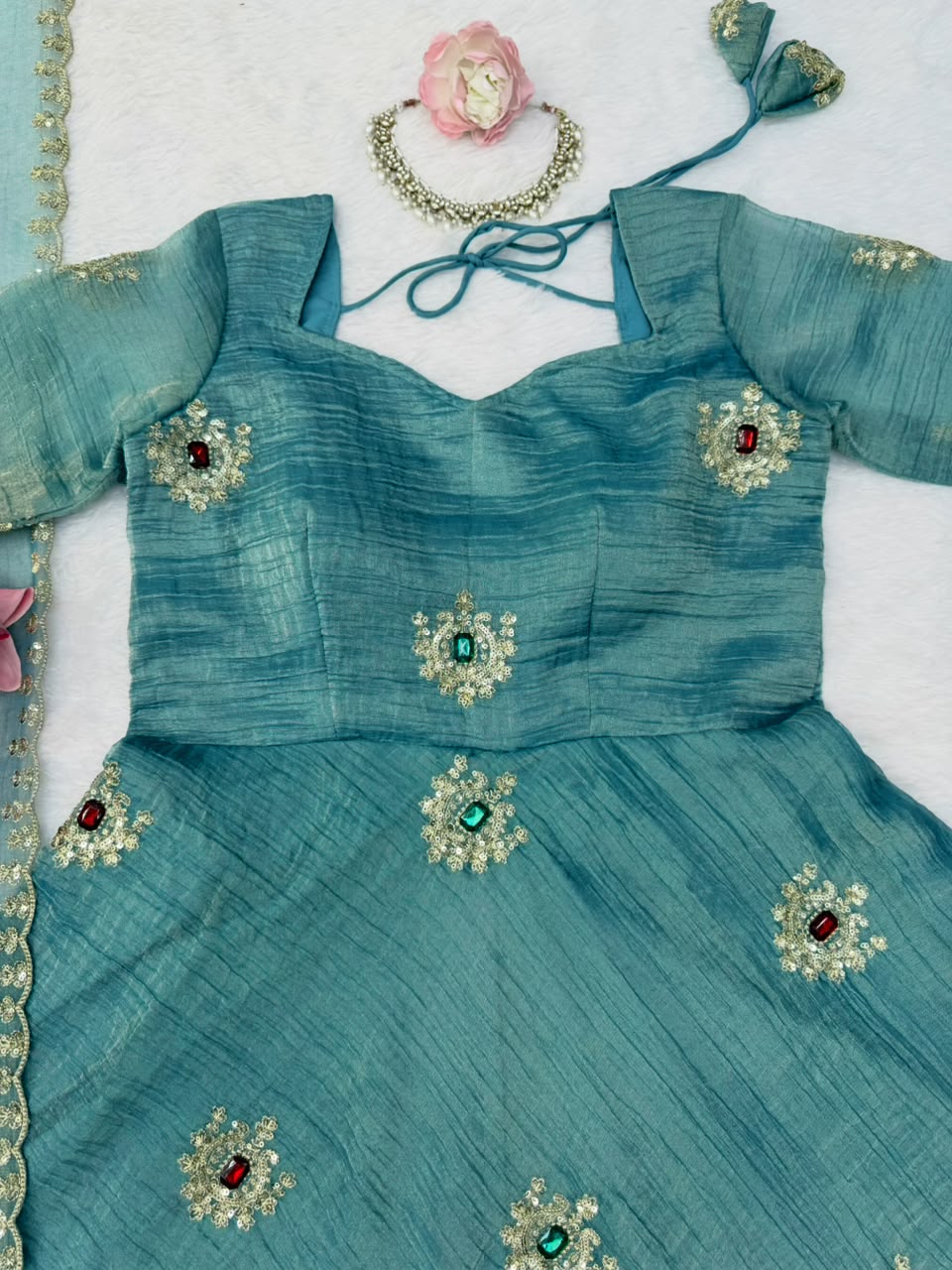 Stone work Salsa silk maxy (sky2)