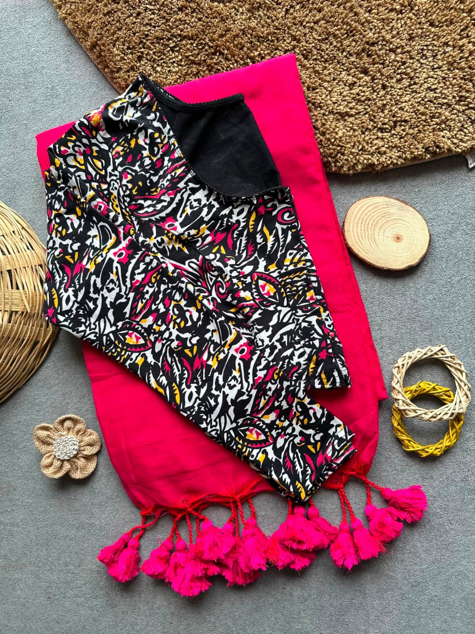 Handloom Khadi Cotton Saree Combo (A28)