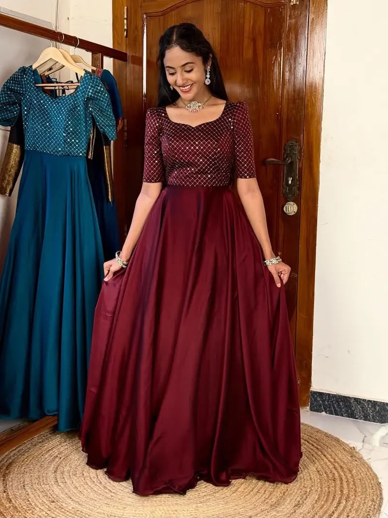 Exquisite Sparkling Anarkali (ESA03)