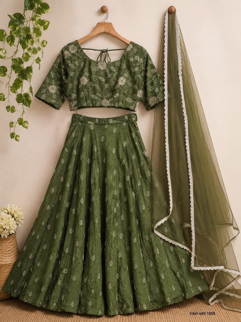 Rangoli Crushed Lehenga (GL1)