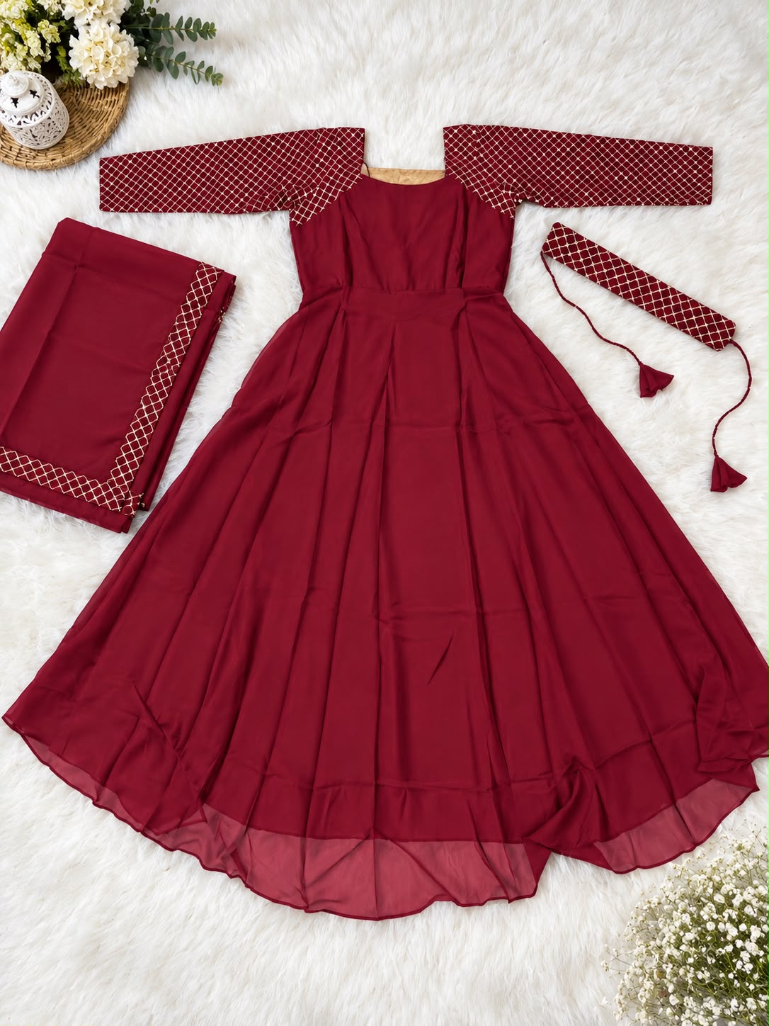 Exquisite Sparkling Anarkali (ESB04)