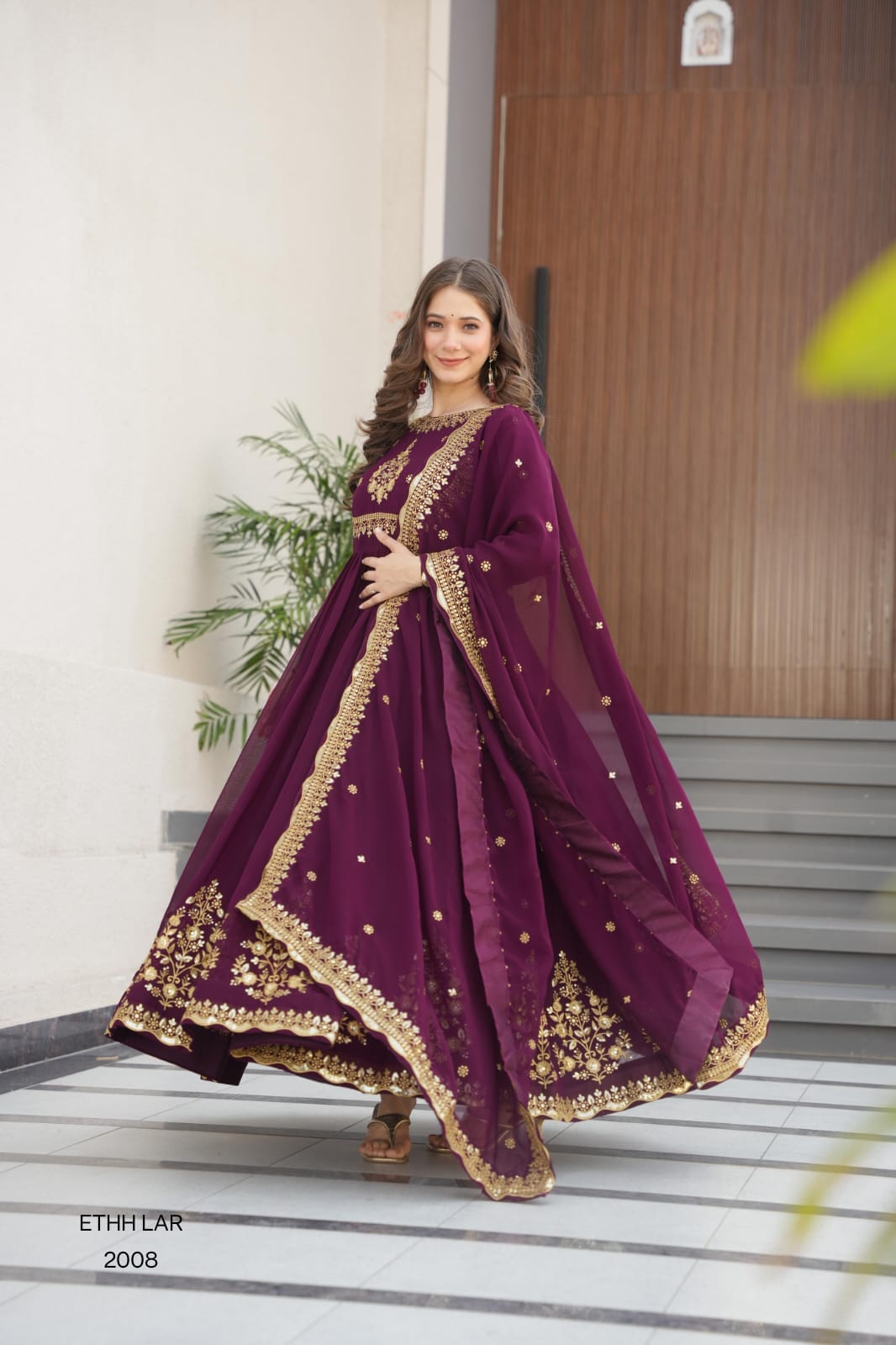 DESIGNER READYMADE GOWN-DUPATTA (DRG02)