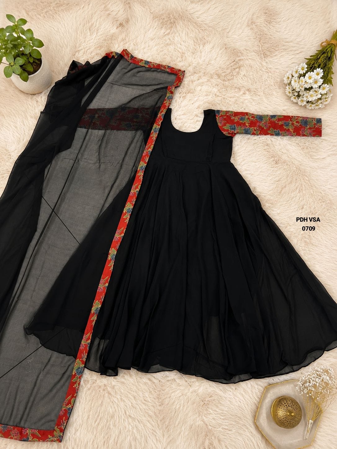 Black Anarkali ( BAG04)