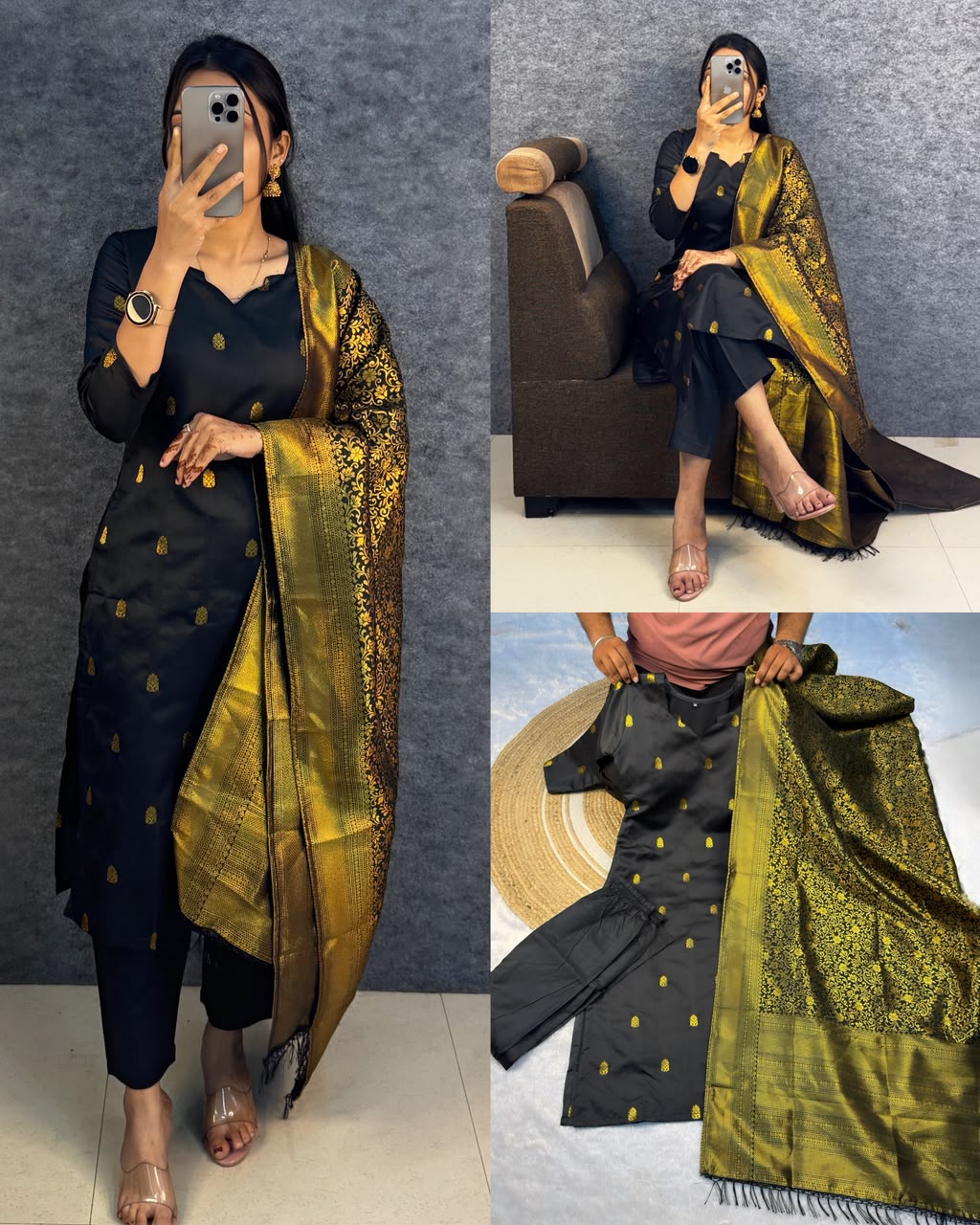 Banarasi Grand Kurti Set (BK02)