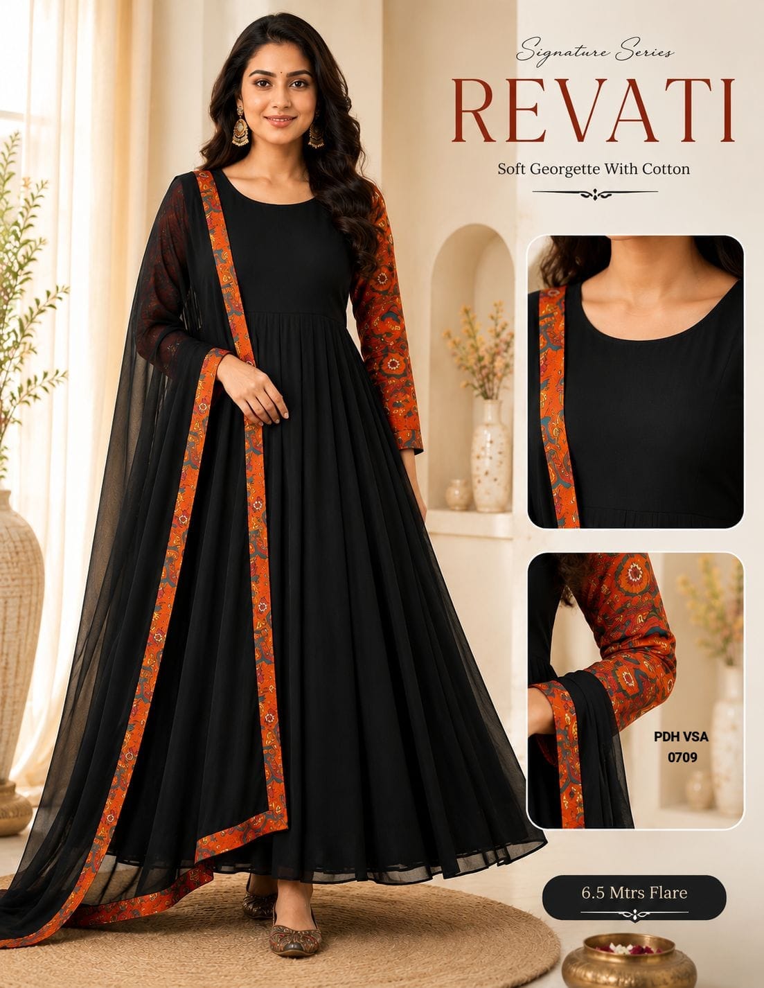 Black Anarkali ( BAG02)