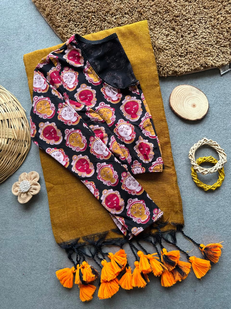 Handloom Khadi Cotton Saree Combo (A30)
