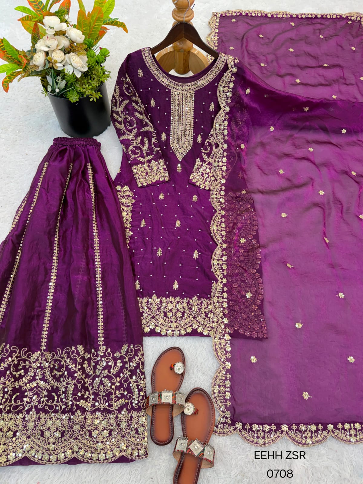 Women’s Ethnic Wear Sharara Set (SH12)